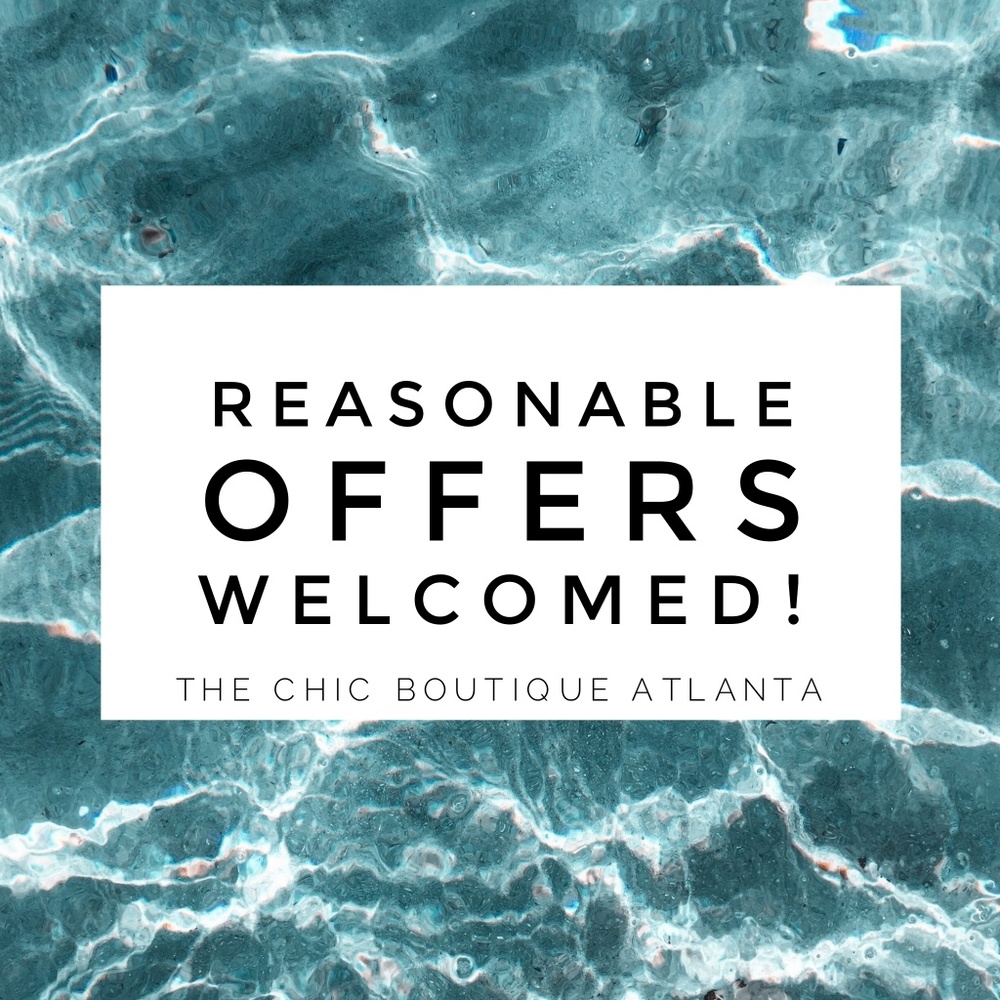 Reasonable Offers Welcomed!